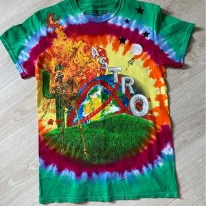 Astro World Tye Dye T- Shirt